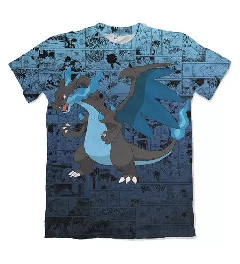 Camisa Pokémon - Mega Charizard X - comprar online