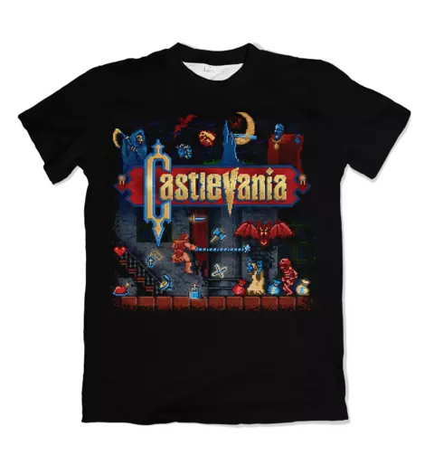Camisa Castlevania - Classico Sprites - comprar online