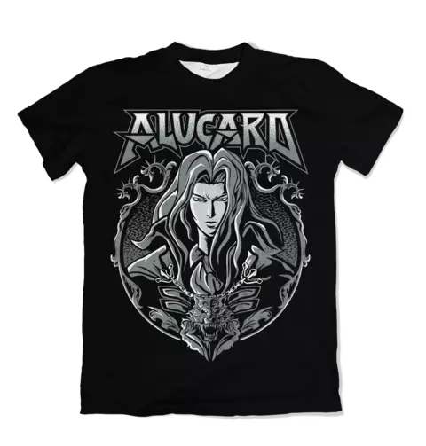Camisa Castlevania - Alucard Logo - comprar online