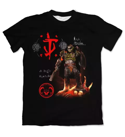 Camisa Doom - Dark Ages Frente - comprar online