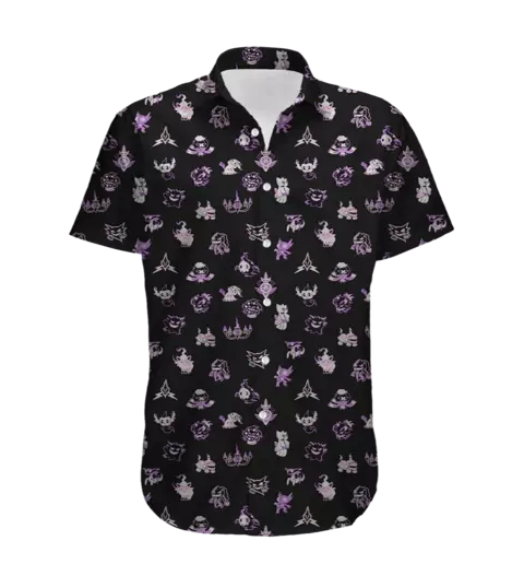 Camisa Social - Pokémon - Fantasmas v3 - comprar online
