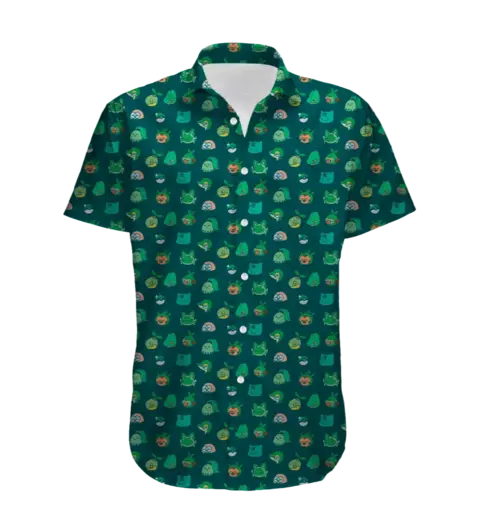 Camisa Social - Pokémon - Grama - comprar online