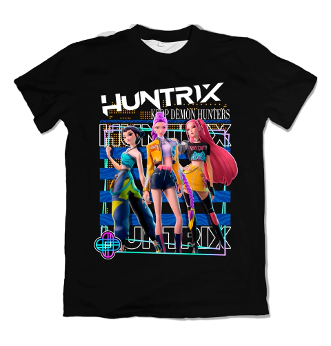 Camisa Guerreiras do K-Pop - HUNTRIX EXCLUSIVA - comprar online