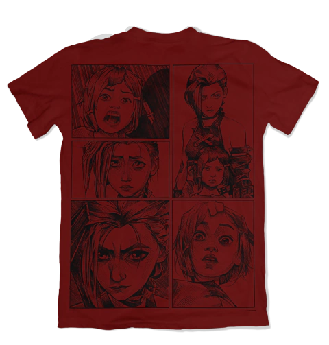 Camisa Arcane - INK RED - Jinx - comprar online