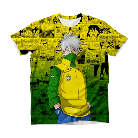Camisa Mangá - Ninja - Brasil - Modelo 2