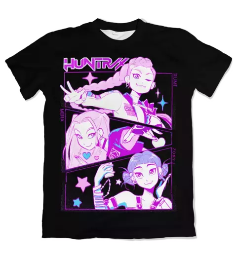 Camisa Guerreiras do K-Pop - Huntrix Camiseta Show - comprar online