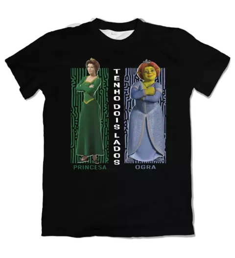 Camisa Shrek - Dois Lados Fiona - comprar online