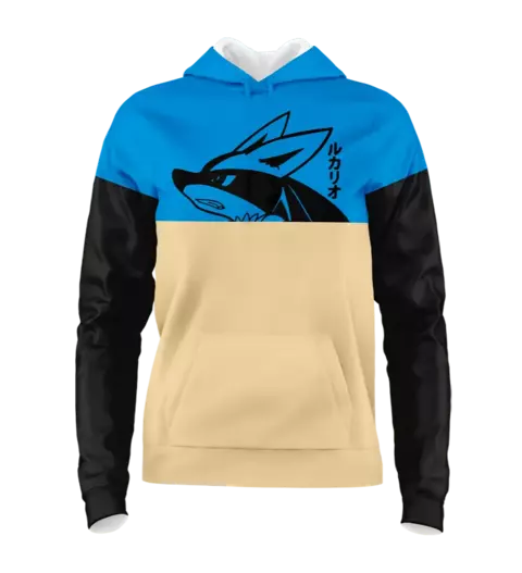 Moletom Pokémon - Lucario Tricolor - comprar online