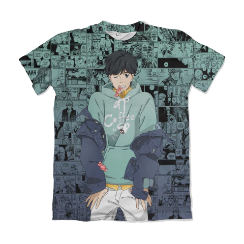Camisa Mangá Banana Fish - Eiji - BN019 - comprar online