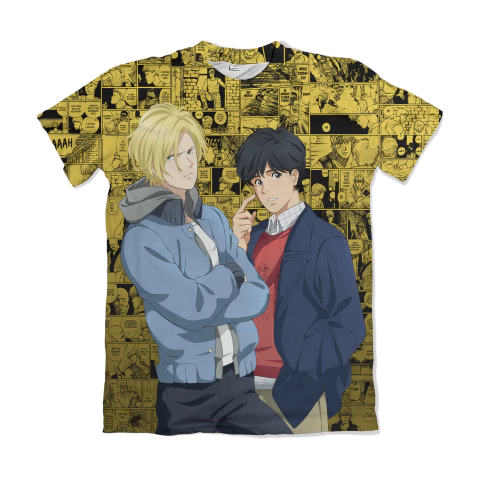 Camisa Mangá Banana Fish - Ash e Eiji - comprar online