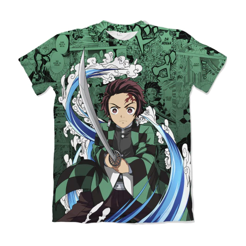 Camisa Demon Slayer - Tanjiro kamado v1 - comprar online