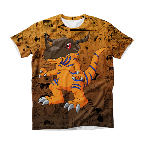 Camisa Mangá - Monstros Digitais - 002