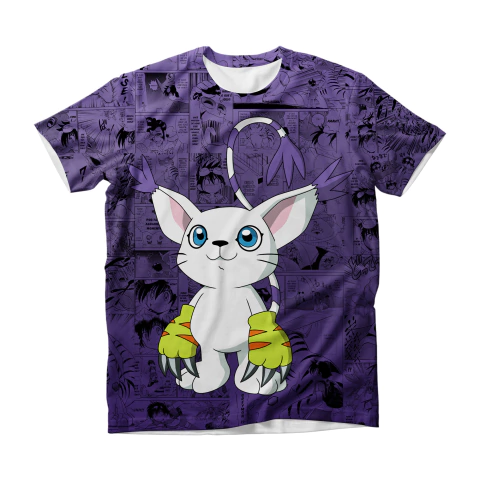 Camisa Mangá - Monstros Digitais - 003