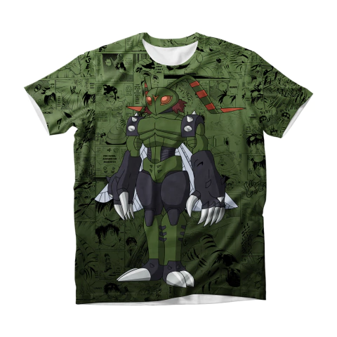 Camisa Mangá - Monstros Digitais - 004