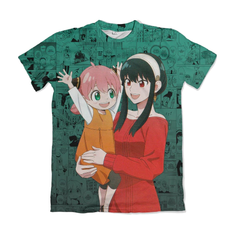 Camisa Mangá Spy x Family - Anya e Yor - comprar online