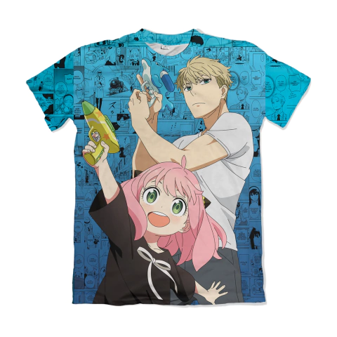 Camisa Mangá Spy x Family - Anya e Loid - comprar online