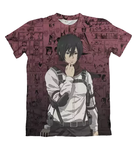 Camisa Attack on Titan - Mikasa Ackermann v1 - comprar online