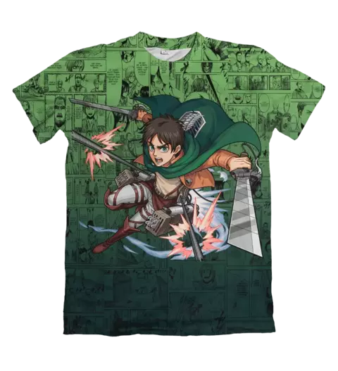 Camisa Attack on Titan - Eren Yeager V1 - comprar online
