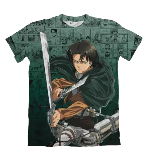 Camisa Attack on Titan - Levi Ackermann v1 - comprar online