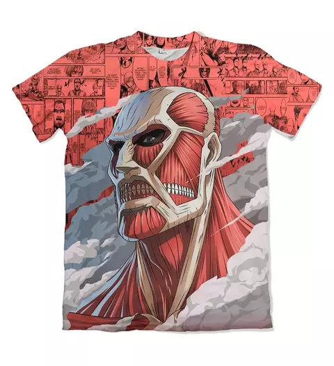 Camisa Attack on Titan - Colossal - comprar online