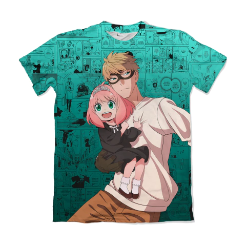 Camisa Mangá Spy x Family - Anya e Loid Forger - SP045 - comprar online