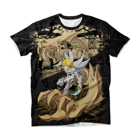 Camisa Mangá Black - Meliodas Rei - comprar online