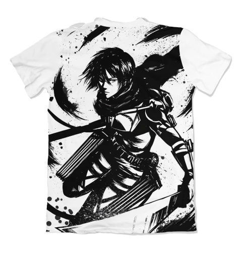 Camisa Attack on Titan - Mikasa Ink Style - comprar online