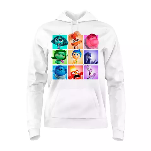 Moletom Divertidamente - Todos os Personagens V1 (sem fundo) - comprar online