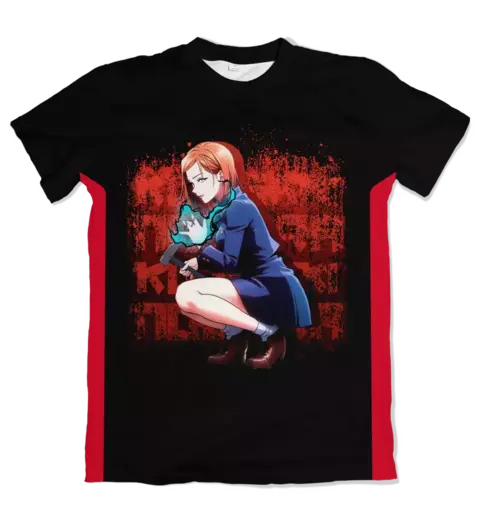 Camisa Jujutsu Kaisen - Nobara faixa lateral - comprar online