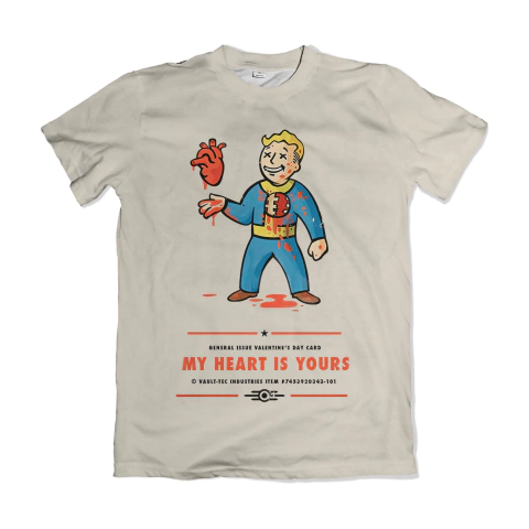 Camisa Fallout - Pipboy Heart - comprar online