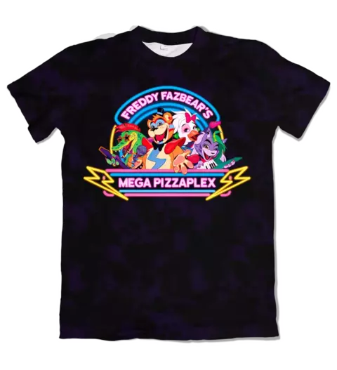 Camisa Five Nights At Freddy's - Logo Pizzaplex - comprar online