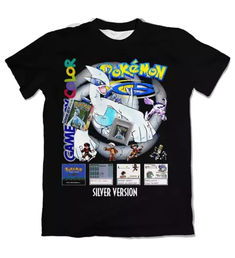 Camisa Retrô - Pokémon SILVER - comprar online