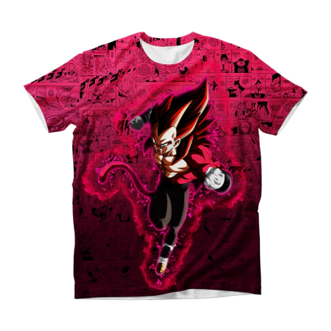 Camisa Mangá - Principe Super Guerreiro 4 - GT