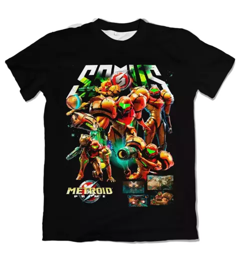 Camisa Retrô - Samus Prime - comprar online