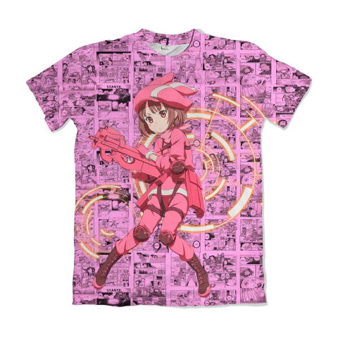 Camisa Mangá Sword Art Online Alternative GGO - Llenn V3 - comprar online