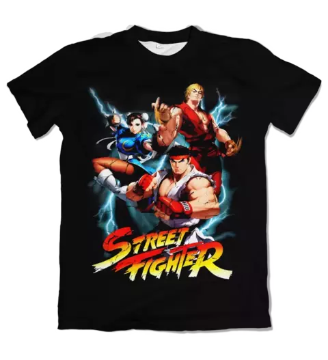 Camisa Retrô - Street Fighter - comprar online