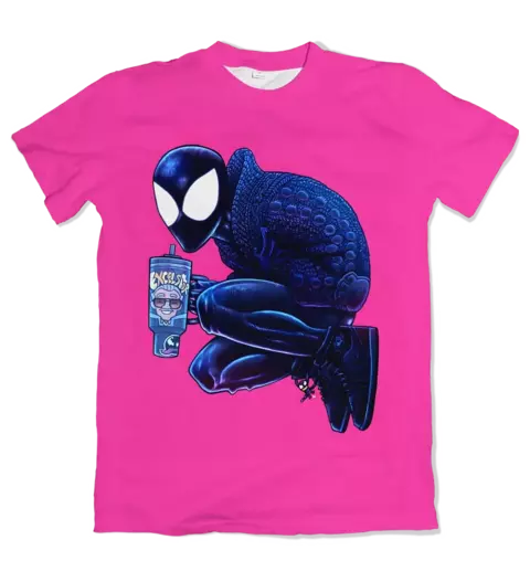 Camisa Spider - Doodle - Rosa - comprar online