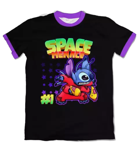Camisa Stitch! - Ameaça Espacial - comprar online