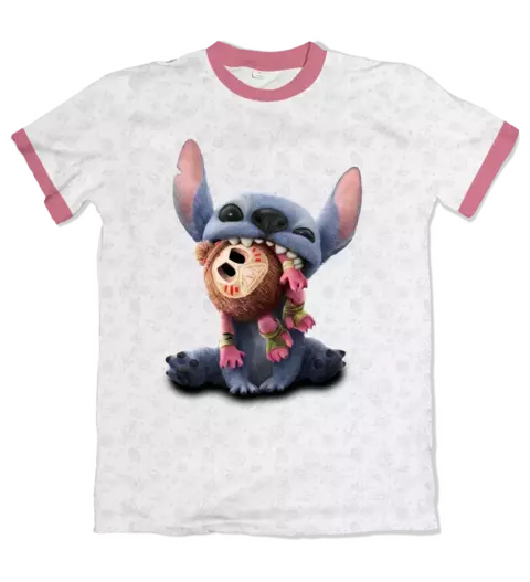 Camisa Stitch! - Branco Padrão - comprar online