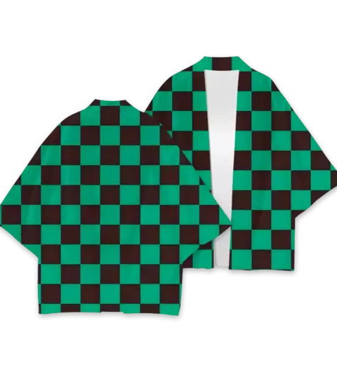Kimono Tanjiro Kamado Kimetsu no Yaiba - comprar online
