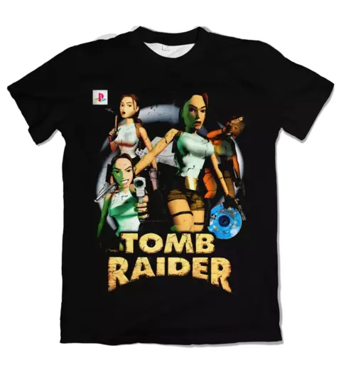 Camisa Retrô - Tomb Raider - comprar online