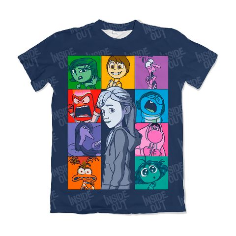 Camisa Divertidamente - Riley e Emoções - comprar online