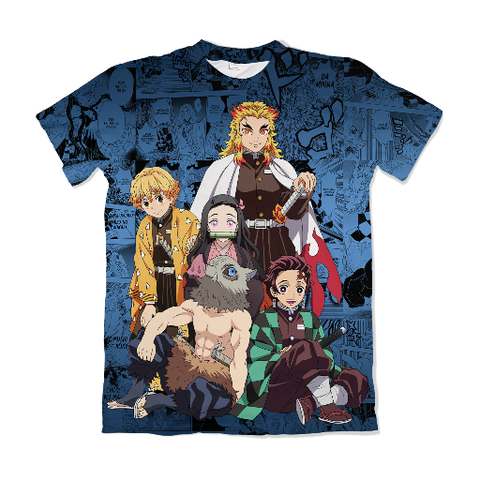 Camisa Demon Slayer - Grupo v2 - comprar online