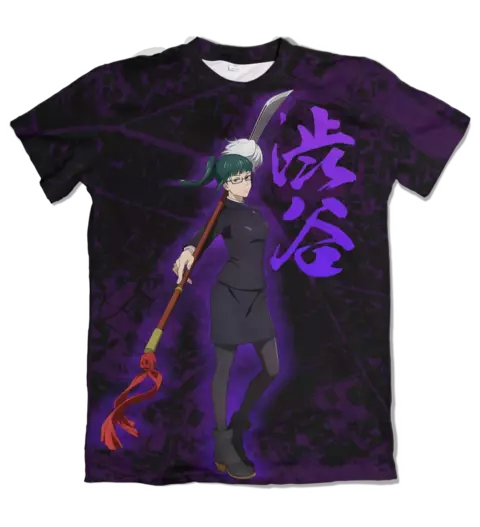 Camisa Jujutsu Kaisen - Shibuya - Maki Zen'in - comprar online
