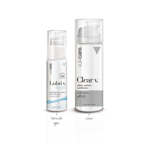 Vulvi Pack 10 - Lubri V Aqua + Clear V