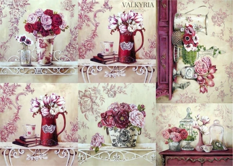 Lámina de Seda BJN4 | La Tiendita Shabby Chic