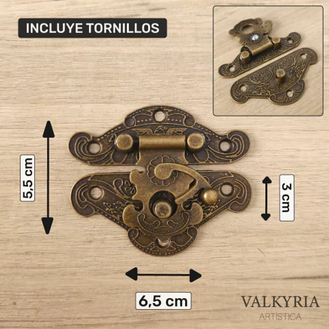 Hebilla de Cierre para Cajas Grandes (4 Colores)