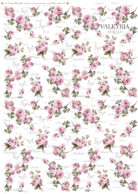 Lámina de Seda ESCN4G | La Tiendita Shabby Chic