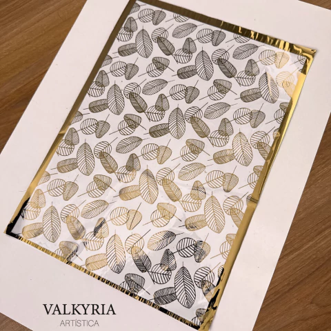 Foil Estampado A4 "Hojas 1" (4 Colores) - comprar online