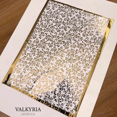 Foil Estampado A4 "Hojas 3" (4 Colores) - comprar online